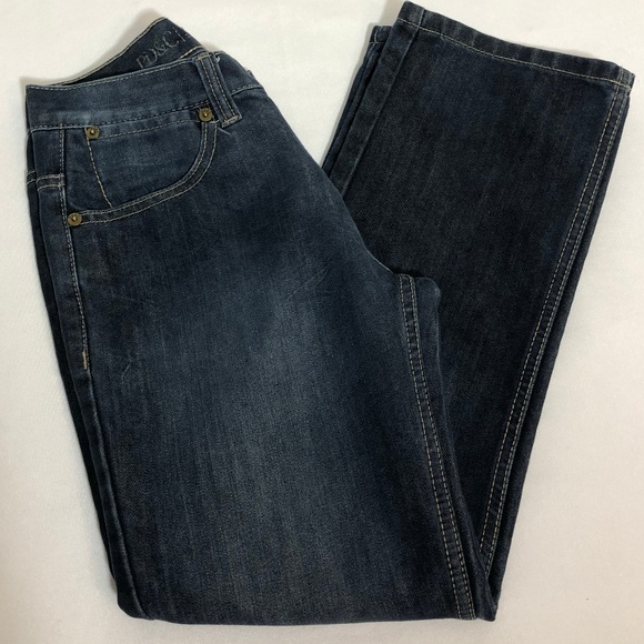 PD&C Denim - PD&C med/dark wash straight leg.mom style size 12